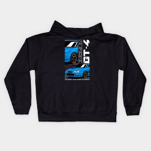 Iconic Celica GT4 Car Kids Hoodie